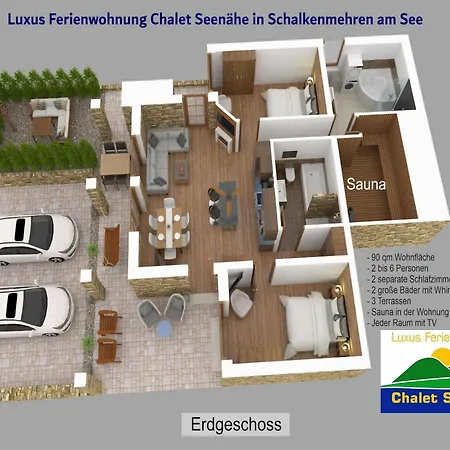 Luxus Seenaehe Apartment Schalkenmehren
